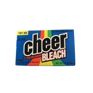 Ultra Cheer Bleach with Color Guard Sample Size NEW 3.4 Oz VTG 1993